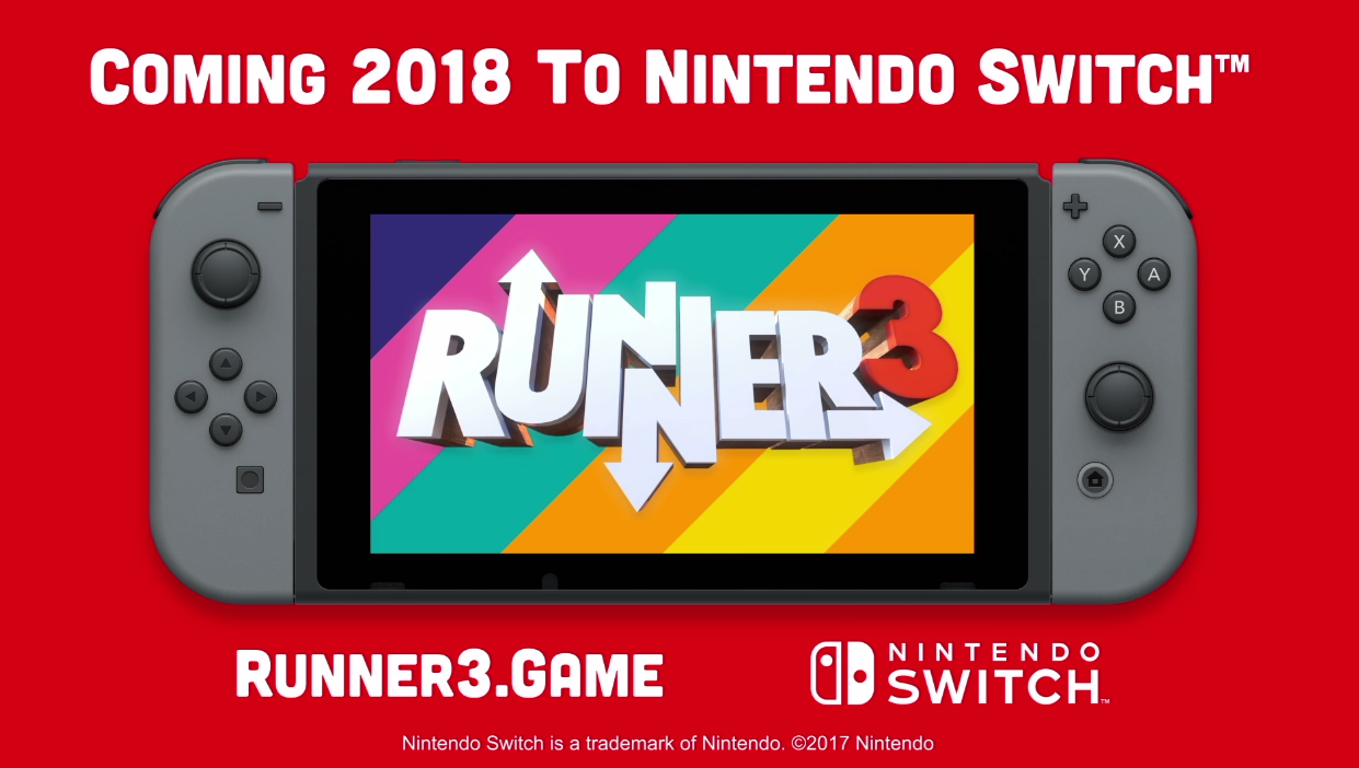 Run run run come come come. Runner.3ds. Bit trip Runner 2.