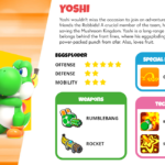 Yoshi's Stats