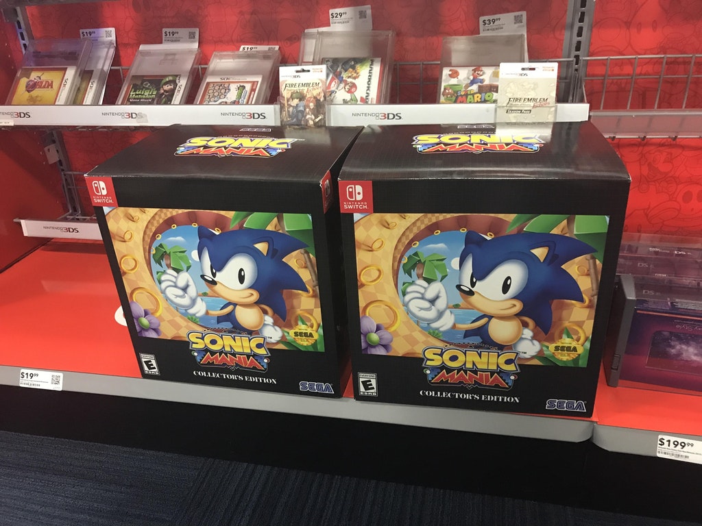 sonic mania game only switch