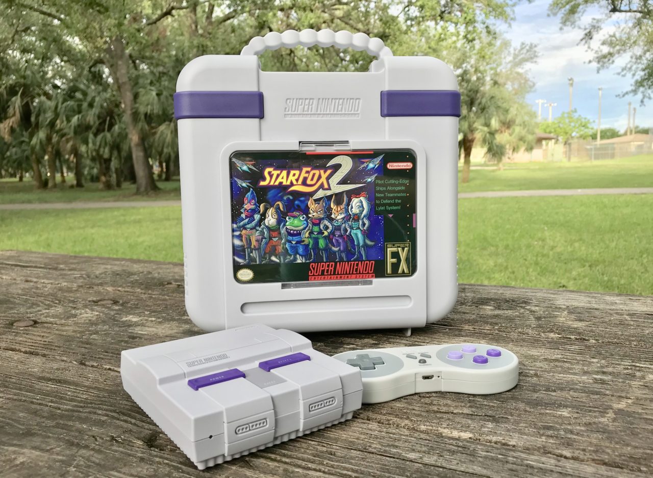 snes classic deluxe carrying case