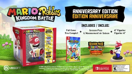 Mario Rabbids Kingdom Battle Anniversary Edition Listed On Walmart Canada Ninmobilenews