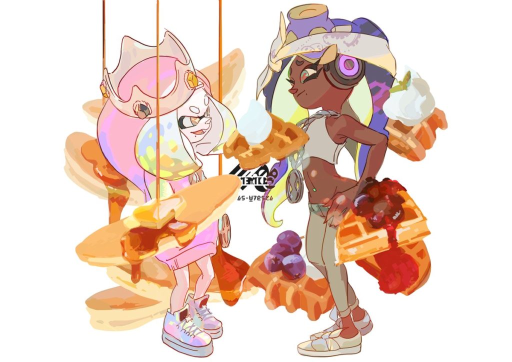 Splatoon 2 Splatfest Pearl And Marina Musical Performance Ninmobilenews 